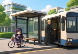 站点のイラスト