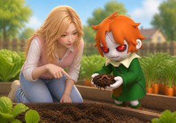 lombrizのイラスト