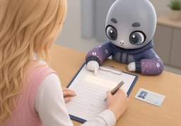 Angabeのイラスト