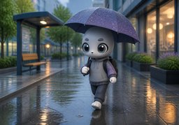 Illustration for lluvioso (rainy)