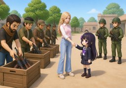 désarmerのイラスト