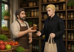 épicerieのイラスト