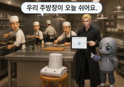 주방장のイラスト