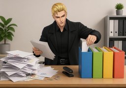 ordenaciónのイラスト