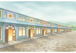 一直のイラスト