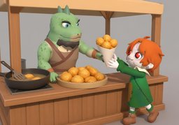 buñueloのイラスト
