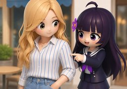 줄무늬のイラスト