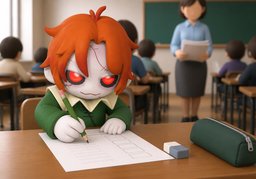 Schularbeitのイラスト