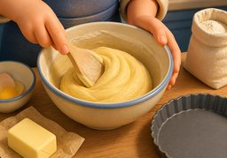 Illustration for pâte (dough)