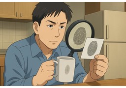 指纹のイラスト