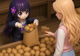 감자のイラスト