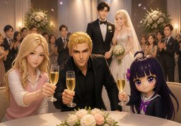 백년해로のイラスト