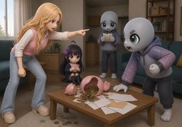 auslösenのイラスト
