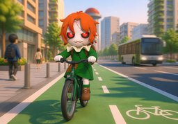 bicicletaのイラスト