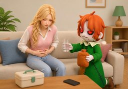 abdomenのイラスト