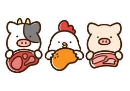 각기のイラスト