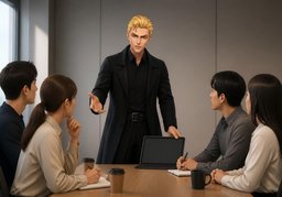 지도자のイラスト