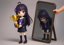 固然のイラスト