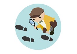 凭据のイラスト