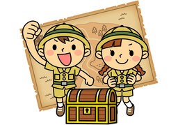探险のイラスト