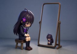 自卑のイラスト