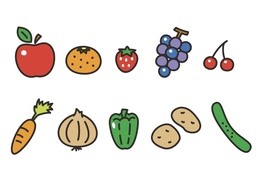 食物のイラスト