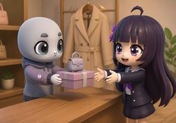 미니のイラスト