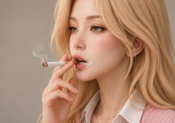 피우다のイラスト