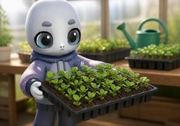 Illustration for semis (seedlings)