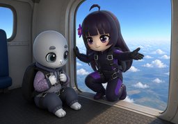 paracaidismoのイラスト