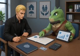 aseguradorのイラスト