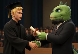 Illustration for Absolvent (graduate)