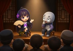 相声のイラスト