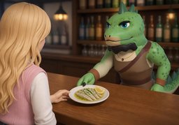 boquerónのイラスト