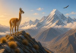 vicuñaのイラスト