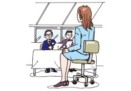 用人のイラスト