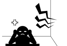 짜증のイラスト