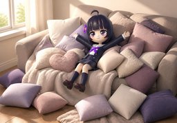 맘껏のイラスト