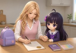 监护权のイラスト