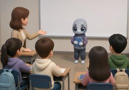 학생のイラスト