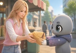 crêpeのイラスト