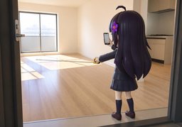 看房のイラスト