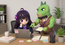 Teamkollegeのイラスト