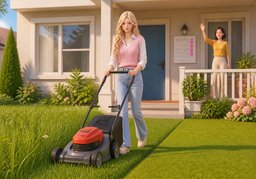 Illustration for gazon (lawn)