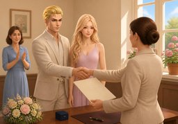 heiratenのイラスト