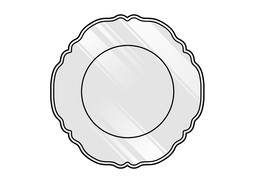银色のイラスト