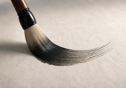 毛笔のイラスト