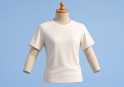 Illustration for 短袖 (short-sleeved shirt)