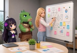 erarbeitenのイラスト