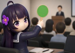 찬성합니다のイラスト